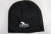 Black Fleece Beanie Hat
