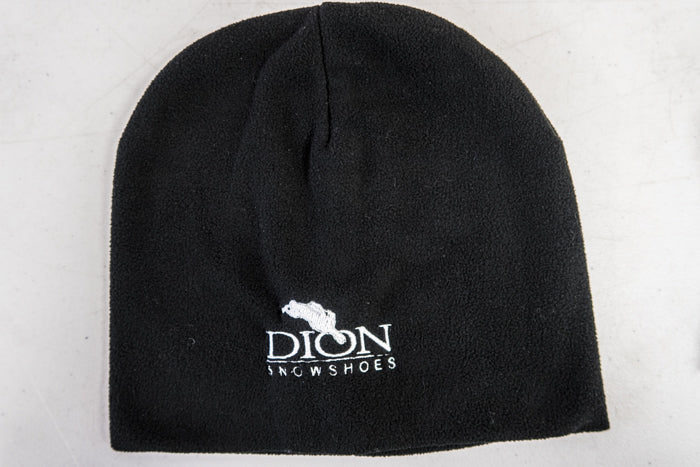 Black Fleece Beanie Hat